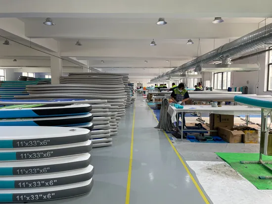 Tavola stand up paddle personalizzata con stampa UV in legno Drop Stitch per il surf