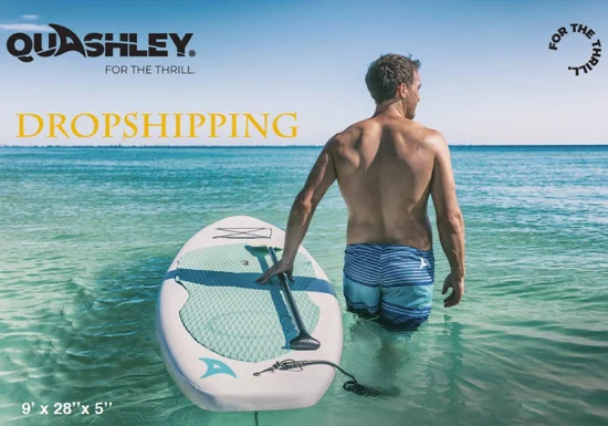 Quashley Dropshipping Tavola da paddle yoga gonfiabile in piedi in EPS con sedile