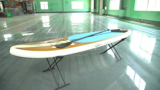 Fornitore della Cina Su misura CE Sup Paddle Surfboard Factory OEM ODM Gonfiabile per sport acquatici Tavola da surf Isup Paddle Sup gonfiabile con pompa a maniglia