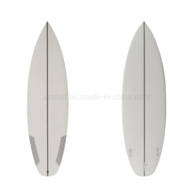 Nuova tavola da surf in fibra di vetro in schiuma PU con pinne da surf