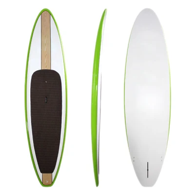 Tavola da paddle epossidica Bamboo Sup Tavole da stand up paddle Nuovo design Bamboo Sup