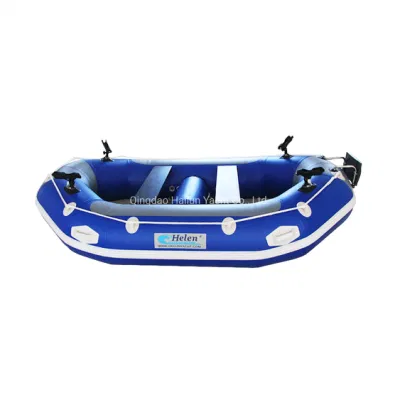 Barca gonfiabile per rafting in acque bianche in PVC con remi