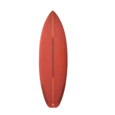 Tavola da surf in fibra di vetro shortboard verniciata EPS 5FT 10 EPS Bluebay China con striscia in carbonio